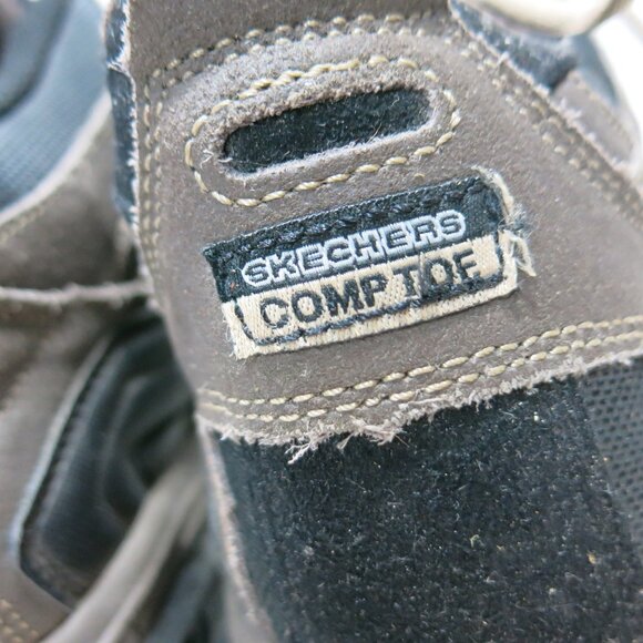 Skechers Work Comp Toe Nubuck Leather Men's Work Shoes Safety Toe Footwear Sz 13 - Picture 8 of 8